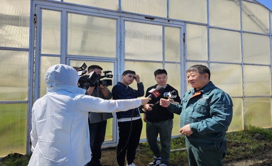2024年5月24日，农业总公司副总经理侯正发接受《守望都视追采访_副本.jpg
